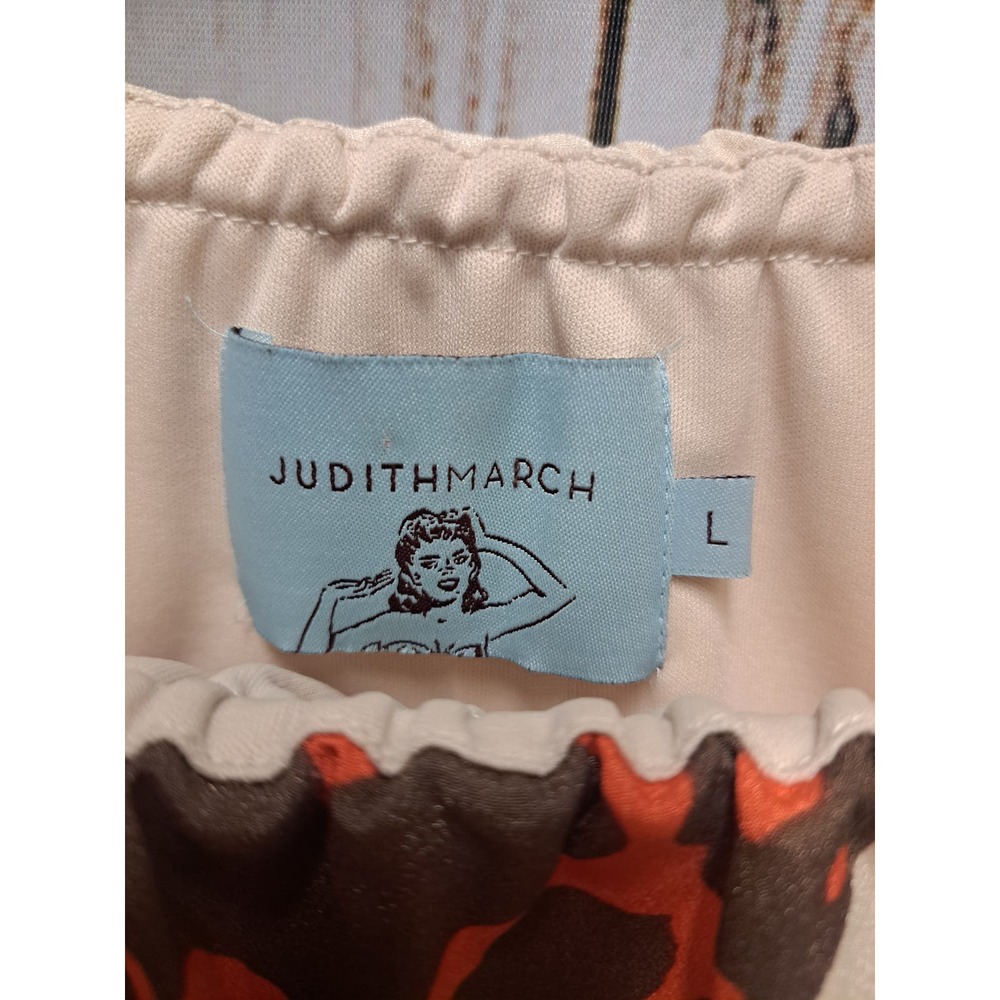 Judith March Women's Strapless Tiered Boho Dress Size Large - Picture 5 of 5